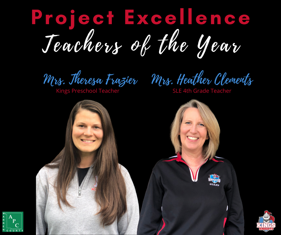 Heather Clements, Theresa Frazier Project Excellence Winners